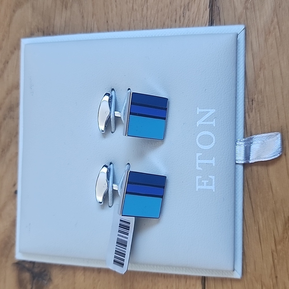 Eton cufflinks multicolored